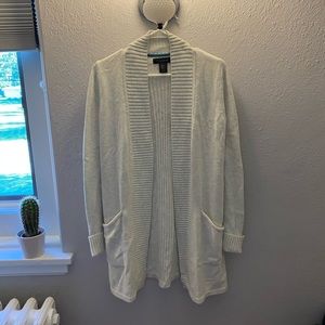 Cream colored cardigan!